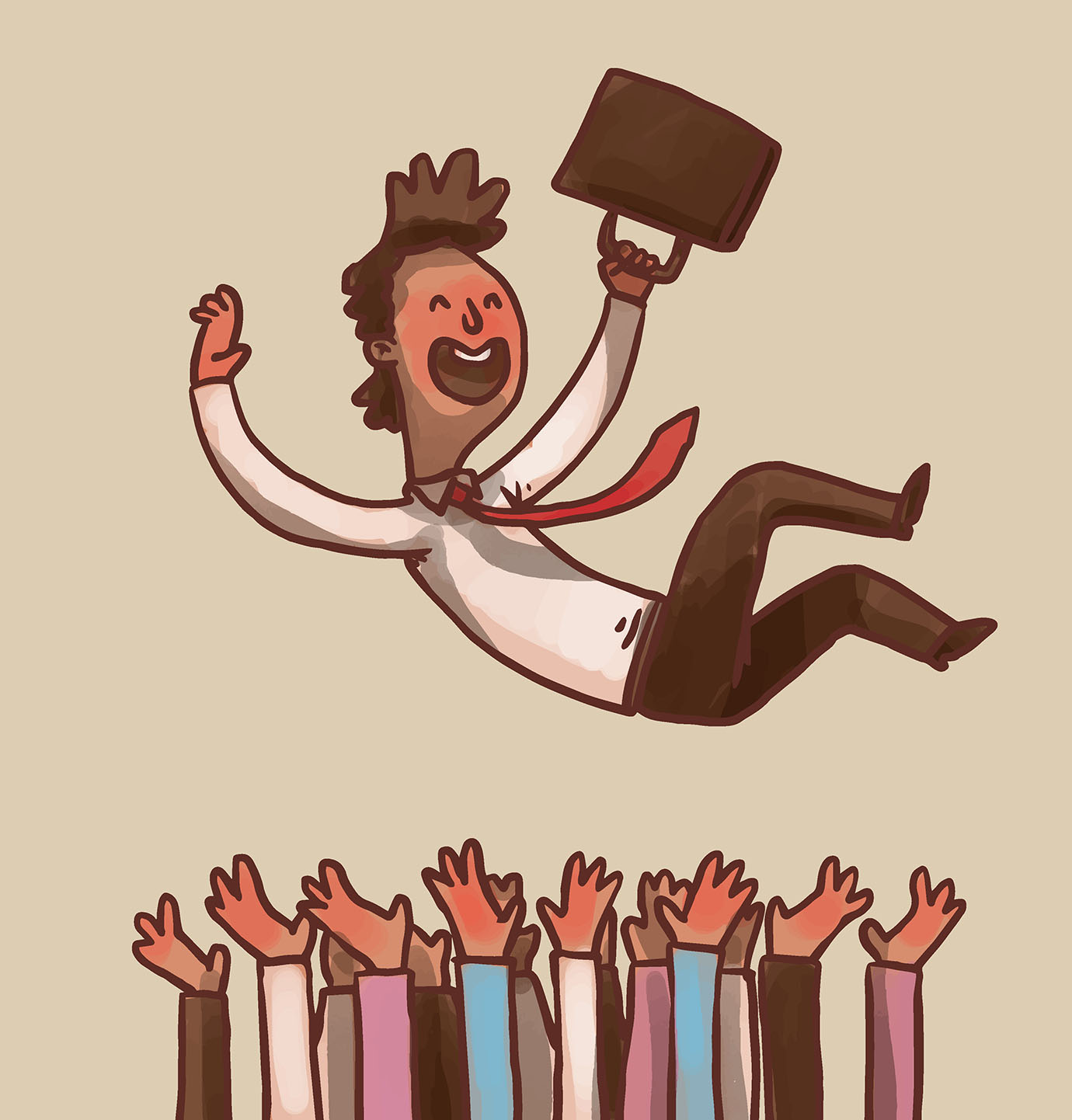 Image: Bom humor no trabalho é importante, mas com moderação